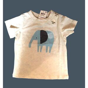 FIRST IMPRESSIONS -KID'S SHORT SLEEVE GRAPHIC T-SHIRT SIZE 12MONTHS-NWT